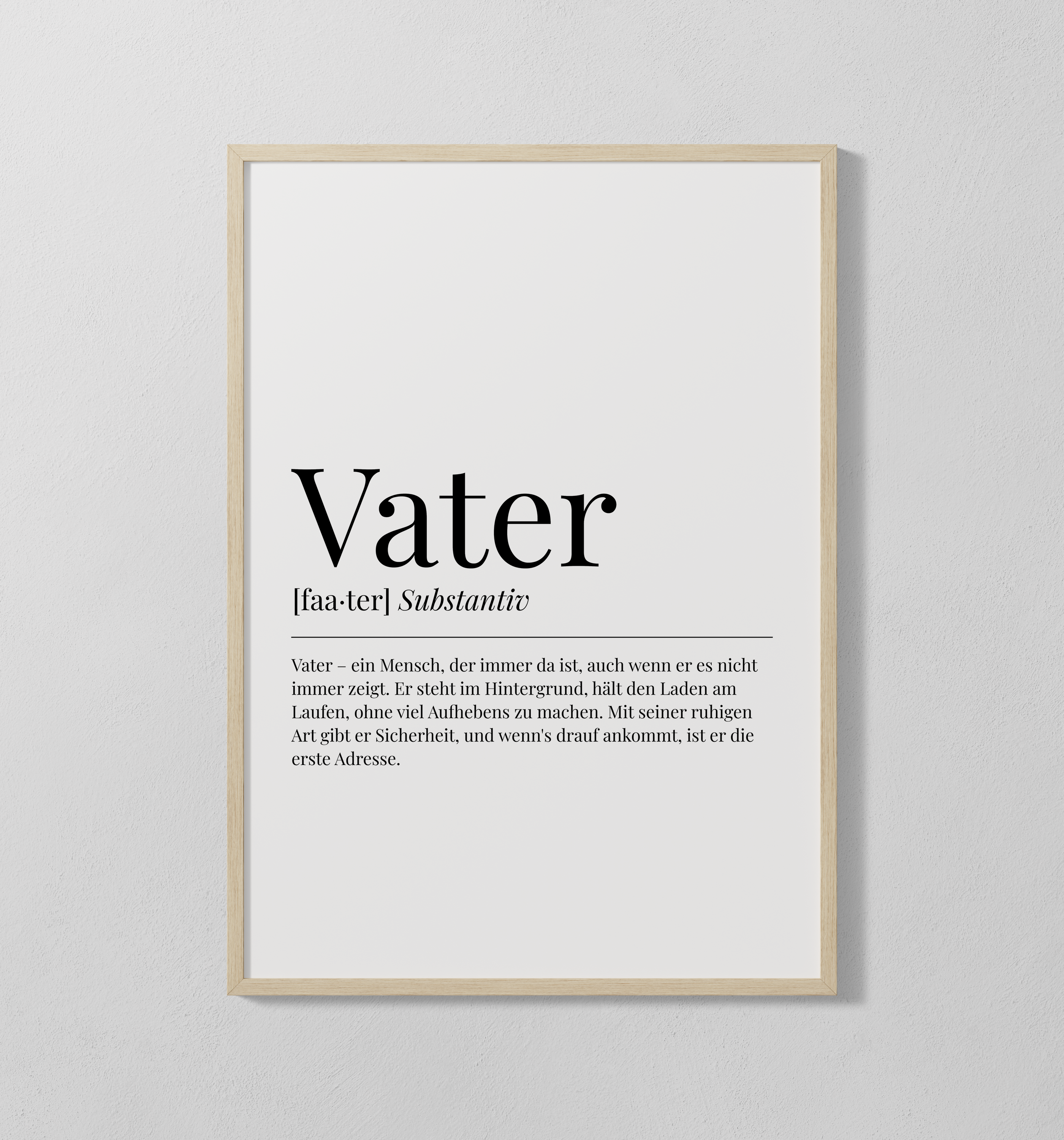 Vater | Poster